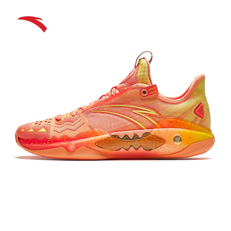 [812411111S-2-445] Kyrie Irving x Anta SHOCK WAVE 5 PRO THE SUN Basketball Shoes (44.5)